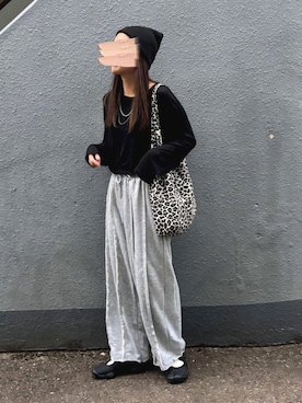 「ABYS（アビス）のアイテム」を使った、pisa.さん（レディース・158cm）の秋コーディネート