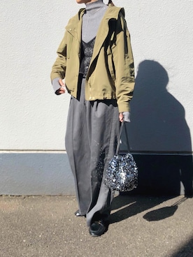 「サムホール」｜pisa.さん（レディース・158cm）の春コーディネート