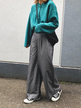 「Diosfront（ディオスフロント）のアイテム」を使った、pisa.さん（レディース・158cm）の春コーディネート
