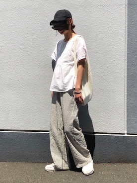 「Java（ジャバ）のアイテム」を使った、pisa.さん（レディース・158cm）の夏コーディネート