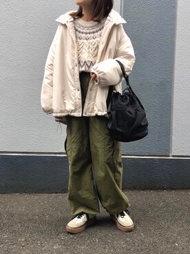 「Java（ジャバ）のアイテム」を使った、pisa.さん（レディース・158cm）の冬コーディネート