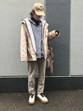 「Java（ジャバ）のアイテム」を使った、pisa.さん（レディース・158cm）の冬コーディネート