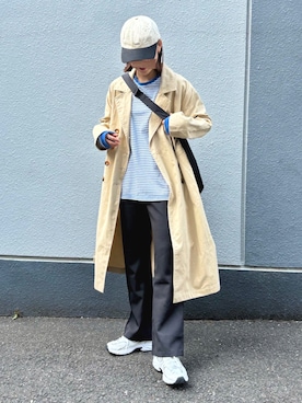 「CLEA（クレア）のアイテム（パンツ）」を使った、pisa.さん（レディース・158cm）の春コーディネート