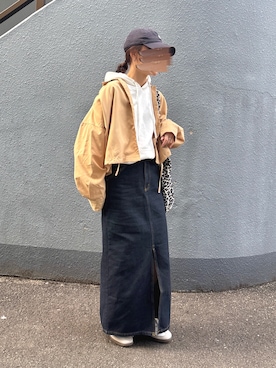 「MONO-MART（モノマート）のアイテム」を使った、pisa.さん（レディース・158cm）の春コーディネート