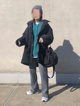 「Diosfront（ディオスフロント）のアイテム」を使った、pisa.さん（レディース・158cm）の冬コーディネート