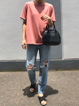 「Anss.me（アンスミー）のアイテム」を使った、pisa.さん（レディース・158cm）の夏コーディネート