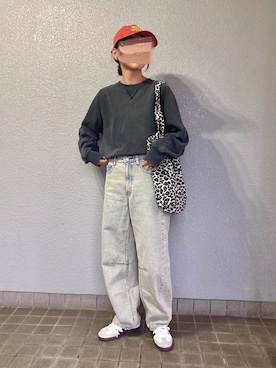 「adidas（アディダス）の【ムラサキスポーツ限定カラー登場！】adidas skateboarding/アディダス スケートボーディング メンズ レディース スニーカー SAMBA ADV サンバ スケシュー 421243959/421243956/421241906/421253946/421253947（スニーカー）」を使った、pisa.さん（レディース・158cm）の秋コーディネート