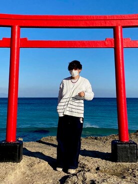 「08sircus（ゼロエイトサーカス）のアイテム」を使った、miriさん（メンズ・171cm）の春コーディネート