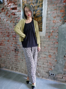 「URBAN RESEARCH（アーバンリサーチ）のアイテム（その他トップス）」を使った、Kay.Jさん（レディース・160cm）の秋コーディネート