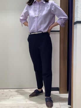 BRICK HOUSE by Tokyo Shirts 稲沢リーフウォーク店さん（レディース・163cm）の夏コーディネート