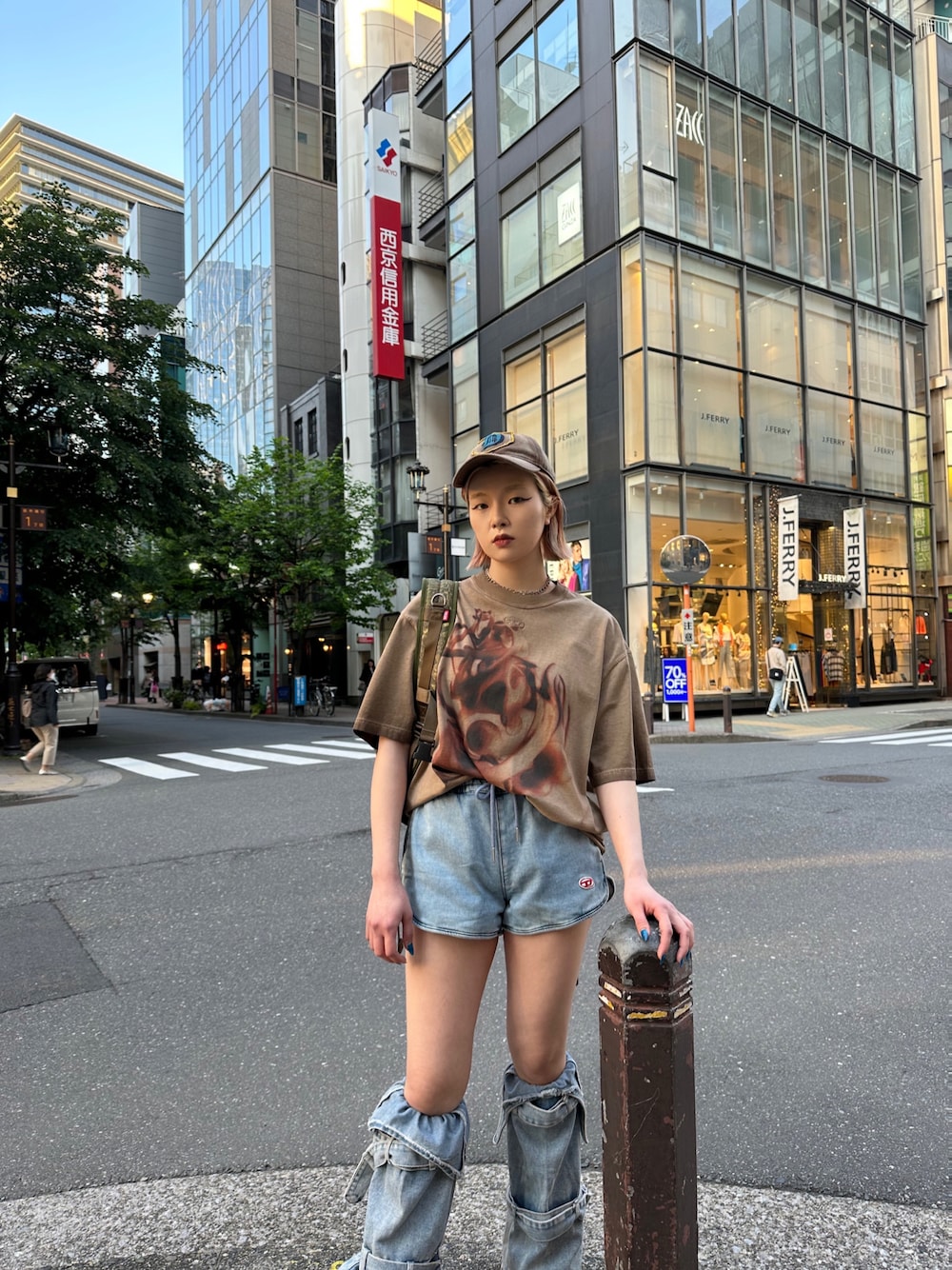 【新品】 DIESEL ディーゼル デニムショートパンツ ホットパンツ 1685233684_1000.jpg