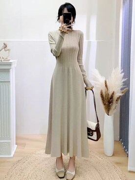 「韓国」｜「アイテム（その他）」を使った、contentoas　コンアスさん（レディース・158cm）の秋コーディネート