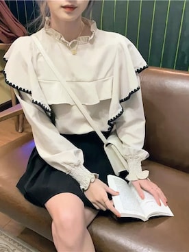 「韓国」｜「アイテム（その他）」を使った、contentoas　コンアスさん（レディース・158cm）の秋コーディネート