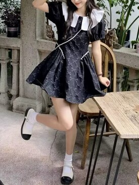 「韓国」｜「アイテム（その他）」を使った、contentoas　コンアスさん（レディース・158cm）の秋コーディネート