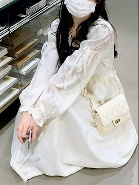 「韓国好きな人と繋がりたい」｜「アイテム（ワンピース/ドレス）」を使った、contentoas　コンアスさん（レディース・158cm）の秋コーディネート