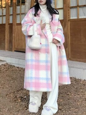 「韓国」｜「アイテム（その他）」を使った、contentoas　コンアスさん（レディース・158cm）の秋コーディネート