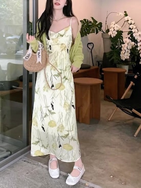 「韓国スタイル」｜「アイテム（その他）」を使った、contentoas　コンアスさん（レディース・164cm）の春コーディネート