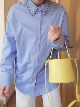 「andrea cardone（アンドレアカルドネ）のアイテム（バッグ）」を使った、yas55yesさん（レディース・169cm）の春コーディネート