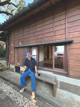 「BEAMS（ビームス）のアイテム」を使った、くま^_^さん（メンズ・174cm）の春コーディネート