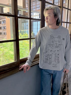 「BEAMS（ビームス）のアイテム」を使った、くま^_^さん（メンズ・174cm）の冬コーディネート