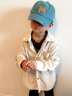 「CERCA（チェルカ）のアイテム」を使った、re0716さん（キッズ・110cm）の春コーディネート