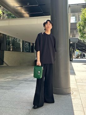 「tk.TAKEO KIKUCHI（ティーケータケオキクチ）のアイテム（その他シューズ）」を使った、kkkizukaさん（メンズ・171cm）の春コーディネート