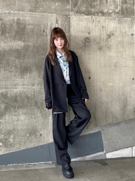 MIKAさん（レディース・154cm）の春コーディネート