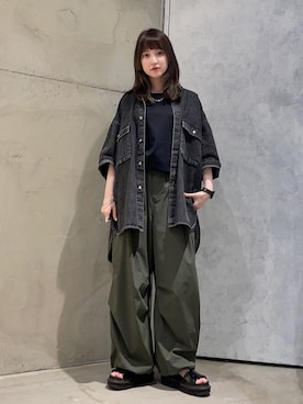 MIKAさん（レディース・154cm）の夏コーディネート