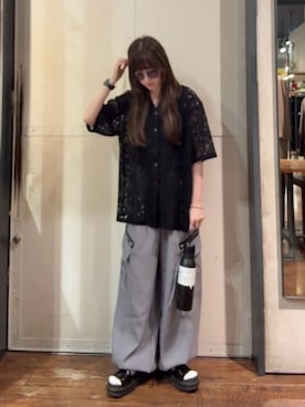 「アイテム（食器/キッチン）」を使った、MIKAさん（レディース・154cm）の夏コーディネート