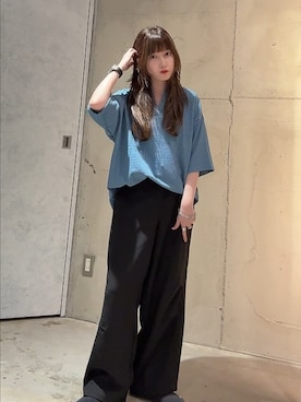 MIKAさん(レディース・154cm)の夏コーディネート