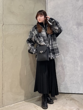 MIKAさん（レディース・154cm）の冬コーディネート