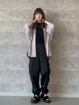 MIKAさん（レディース・154cm）の夏コーディネート