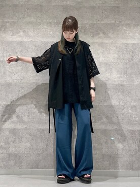 MIKAさん(レディース・154cm)の夏コーディネート