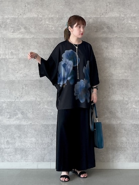 MIKAさん（レディース・154cm）の夏コーディネート