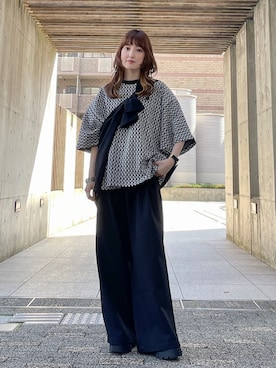 MIKAさん（レディース・154cm）の春コーディネート