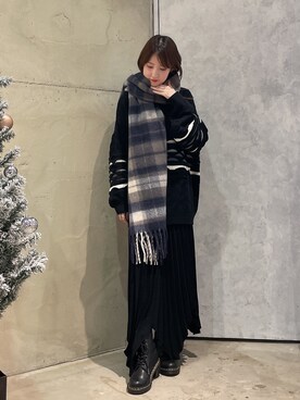 MIKAさん（レディース・154cm）の冬コーディネート