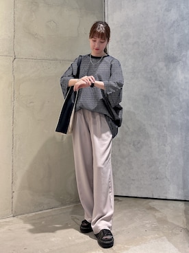 MIKAさん(レディース・154cm)の夏コーディネート