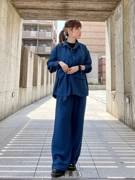 MIKAさん(レディース・154cm)の春コーディネート