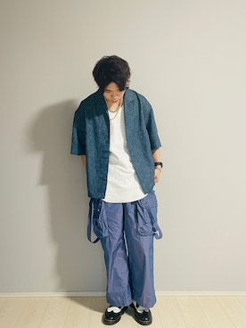 「リドム」｜UW168さん（メンズ・175cm）の春コーディネート