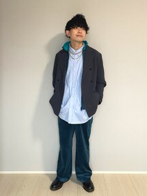 ジャケット・アウター LIDNM WOOL GABA TAILORED JK & TROUSERS LIDNM（リドム）の「WOOL GABA TAILORED JK（テーラード