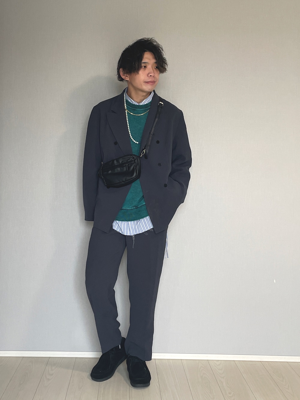 LIDNM DOUBLE JACQUARD JACKET・TROUSERS LIDNM（リドム）の「DOUBLE