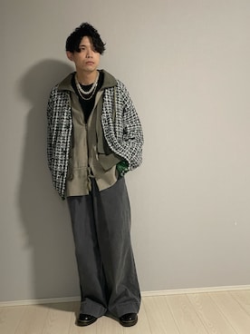 「Burner（バーナー）のアイテム（ジャケット/アウター）」を使った、UW168さん（メンズ・175cm）の冬コーディネート