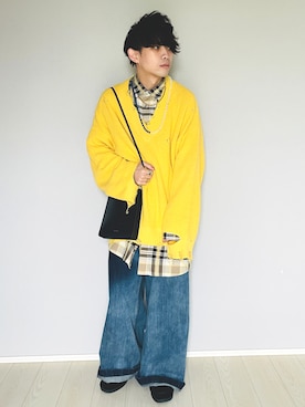 UW168さん(メンズ・175cm)の春コーディネート