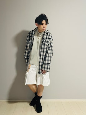 「STERNBERG（スタンバーグ）のアイテム」を使った、UW168さん（メンズ・175cm）の春コーディネート