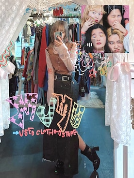 晏さん(レディース・159cm)の冬コーディネート