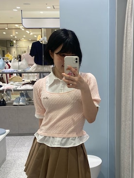 momonyan._さん（レディース・154cm）の春コーディネート