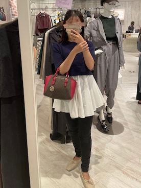 「ショッピング」｜「アイテム（パンプス）」を使った、nさん（レディース・159cm）の秋コーディネート