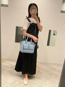 「SpRay（スプレイ）のアイテム（ワンピース/ドレス）」を使った、nさん（レディース・159cm）の秋コーディネート