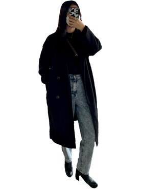 「Lace Ladies（レースレディース）のアイテム（ジャケット/アウター）」を使った、mさん（レディース・161cm）の冬コーディネート