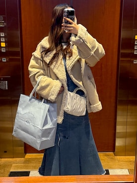 「LAC-VERT（ラック・ヴェール）のアイテム」を使った、mさん（レディース・162cm）の春コーディネート